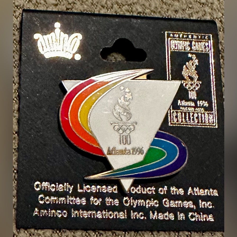 Commemorative 1996 Summer Olympic Games Atlanta Pin